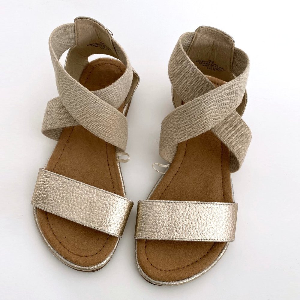 Gold Sandals sz 6M